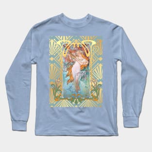 Art Nouveau Spring Awakening Long Sleeve T-Shirt